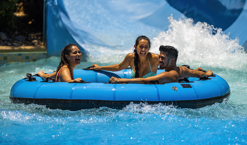 Walhalla Wave water slide at Aquatica