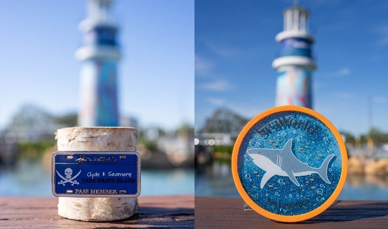 SeaWorld Pass Member Pin and Magnet