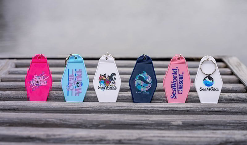 SeaWorld keychains