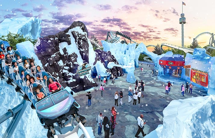 SeaWorld Orlando Antarctica Realm concept art