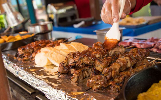Find a variety of amazing dishes at the Seven Seas Food Festival