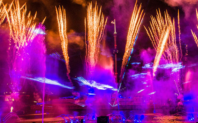 Electric Ocean Ignite Fireworks
