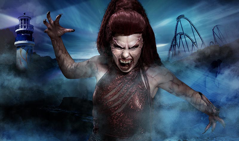 SeaWorld Howl-O-Scream Siren