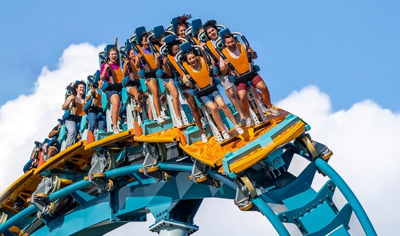Pipeline The Surf Coaster at SeaWorld Orlando