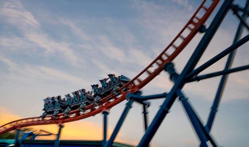 Icebreaker at SeaWorld Orlando.