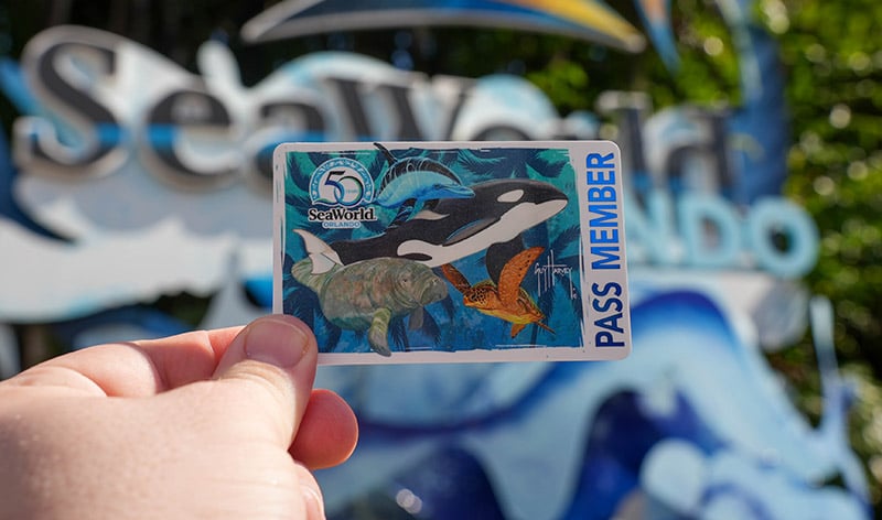 Guy Harvey SeaWorld Orlando 50th Anniversary Annual Pass