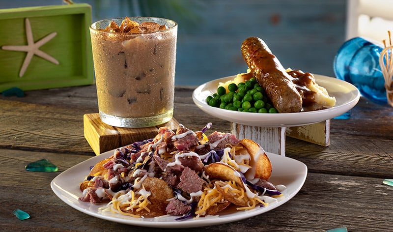 Food and beverage sample at SeaWorld Seven Seas Festival