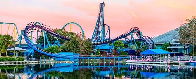 Mako at sunset SeaWorld Orlando