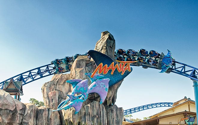 manta roller coaster